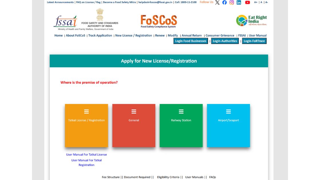 registrations foscos