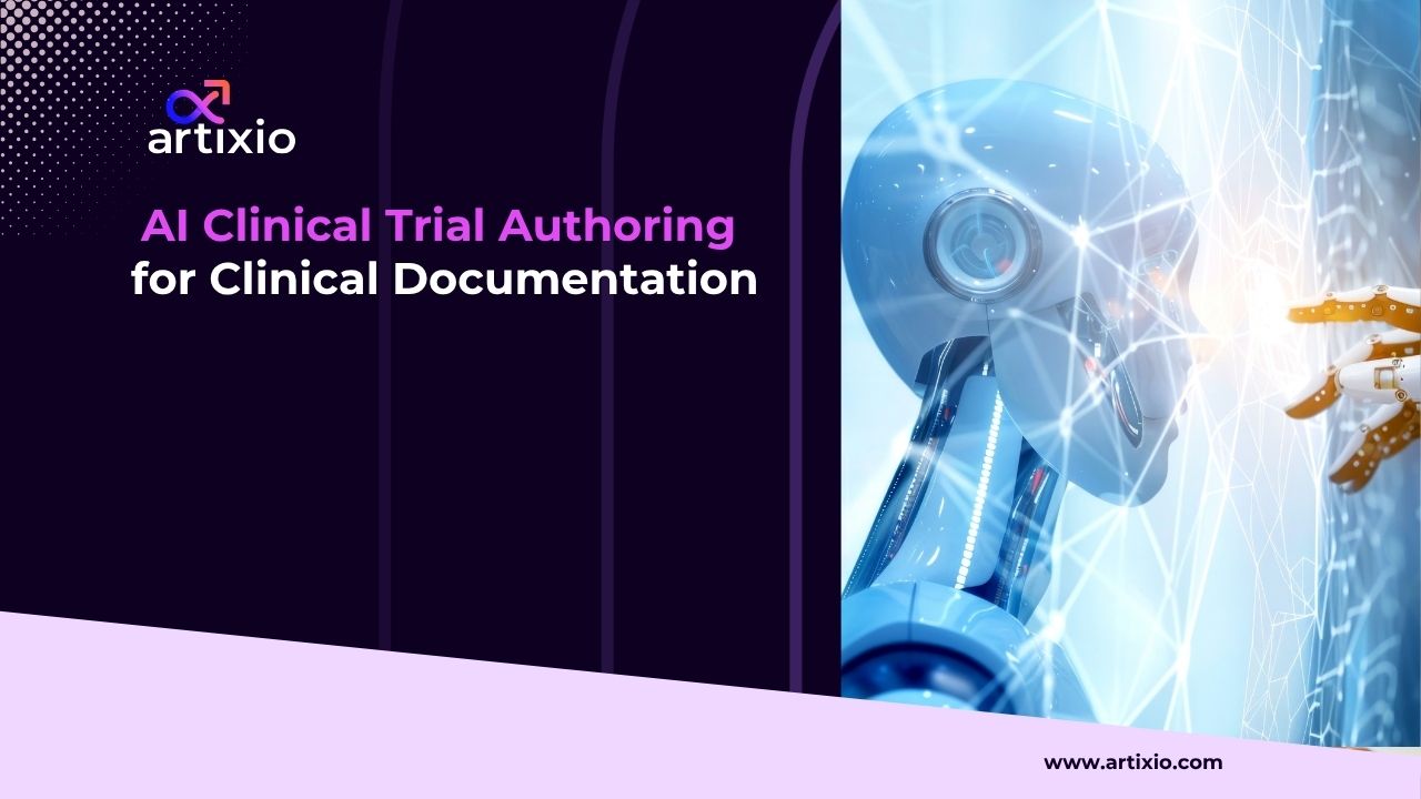 AI clinical trial authoring for clinical documentation