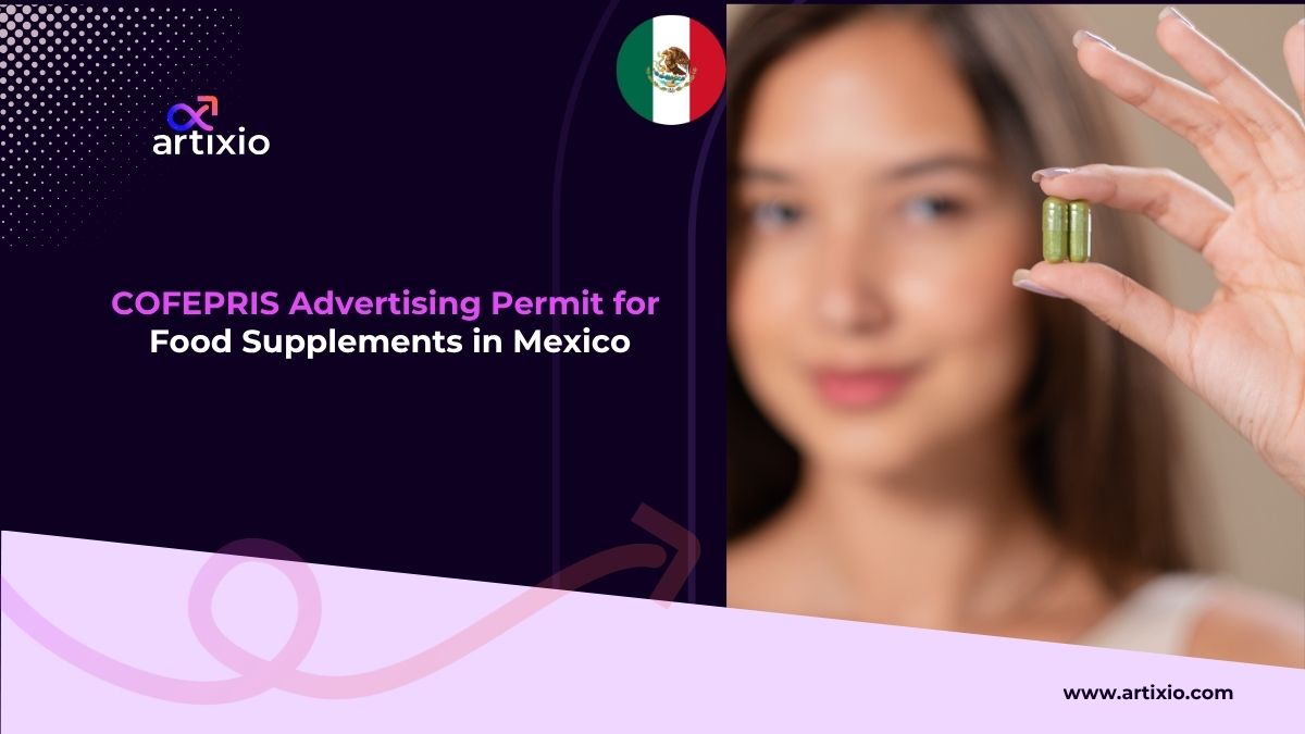 COFEPRIS Advertising Permission for Food Supplements in Mexico