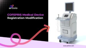 COFEPRIS medical device registration modification in Mexico
