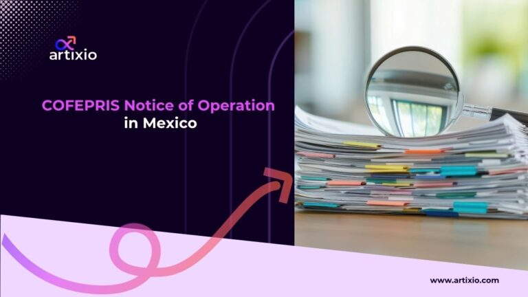 COFEPRIS Notice of Operation in Mexico