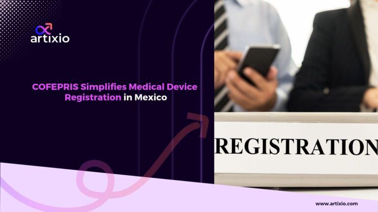 COFEPRIS medical device registration simplification in Mexico