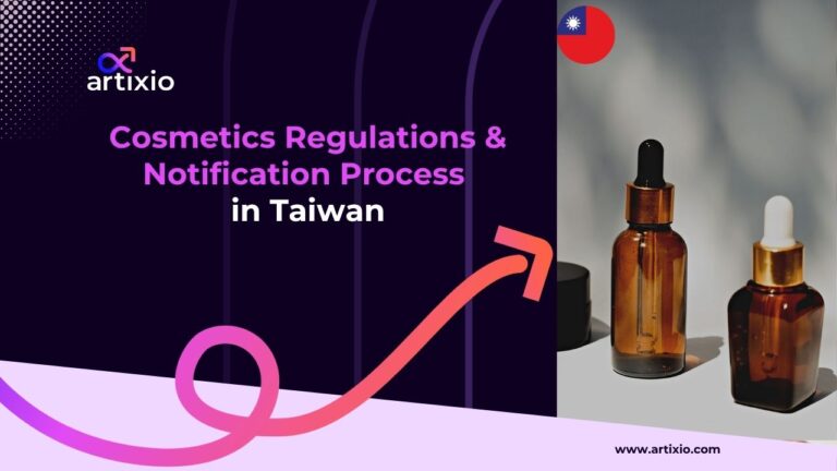 Cosmetic regulations and notification in Taiwan