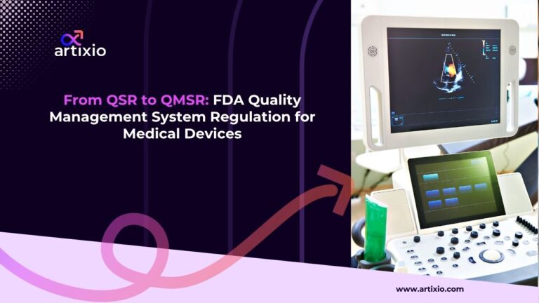 QSR to QMSR FDA Quality Management System Regulation for medical devices