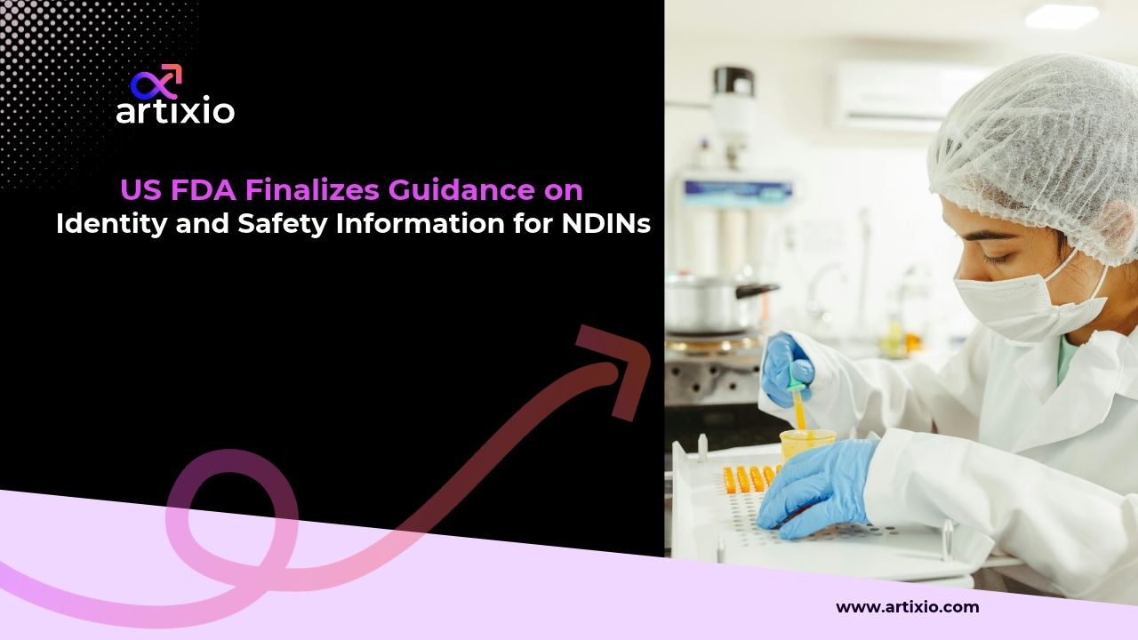 US FDA NDI Identity and Safety Guidance